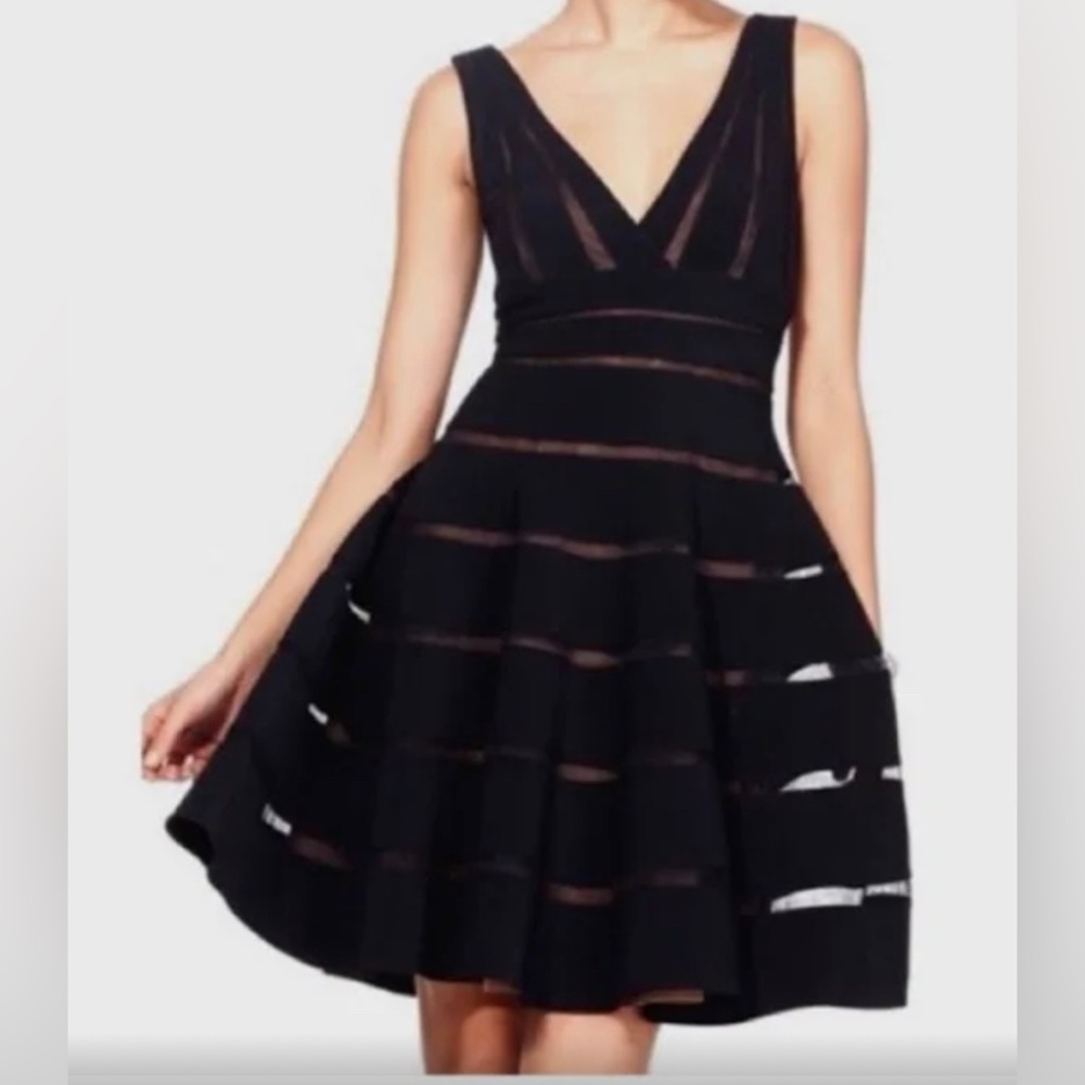 Elegant Black Sleeveless Dress